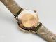Swiss Copy IWC Portofino 34mm Rose Gold Green Dial 9015 Watches (6)_th.jpg